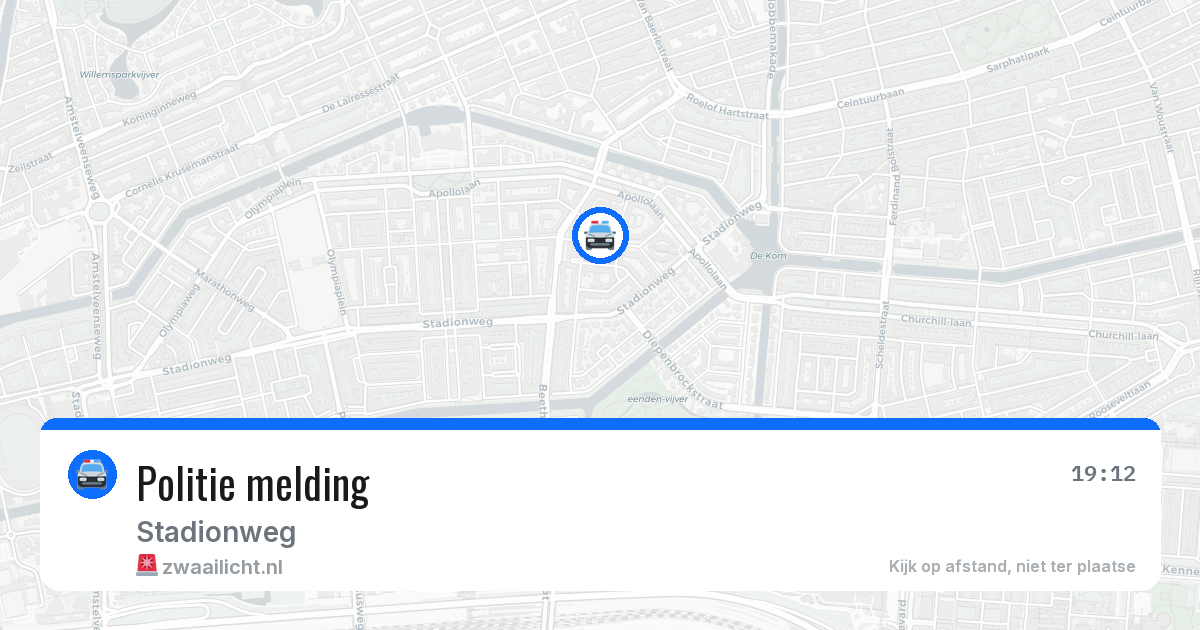 Politie melding — 2 jul 2026