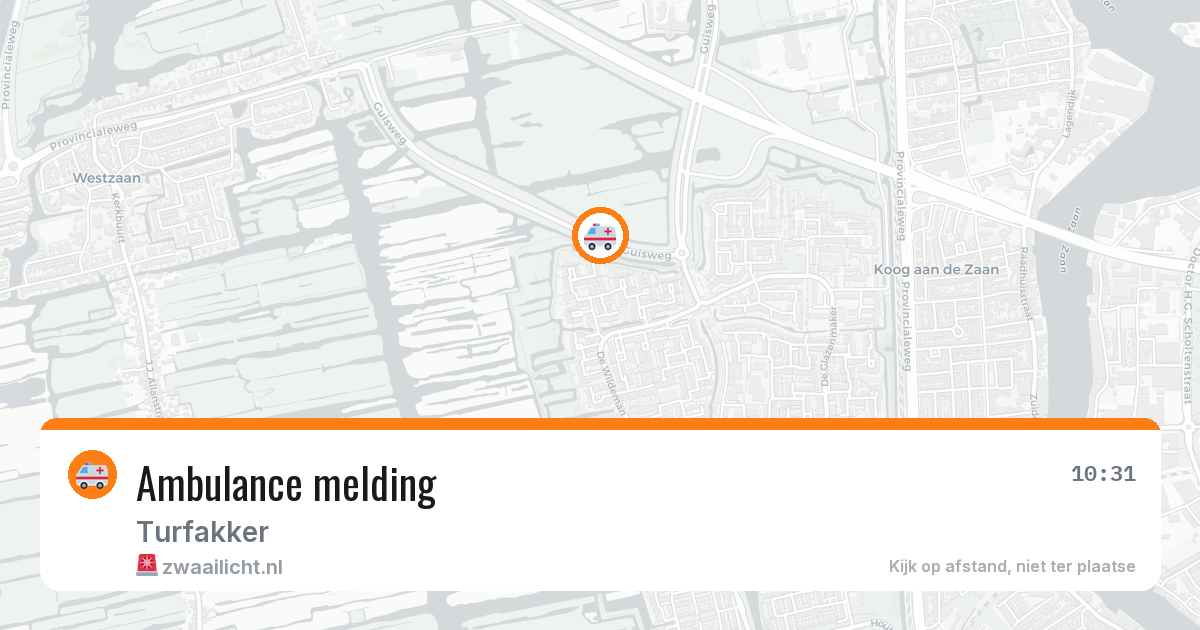 Ambulance melding — 28 jul 2026