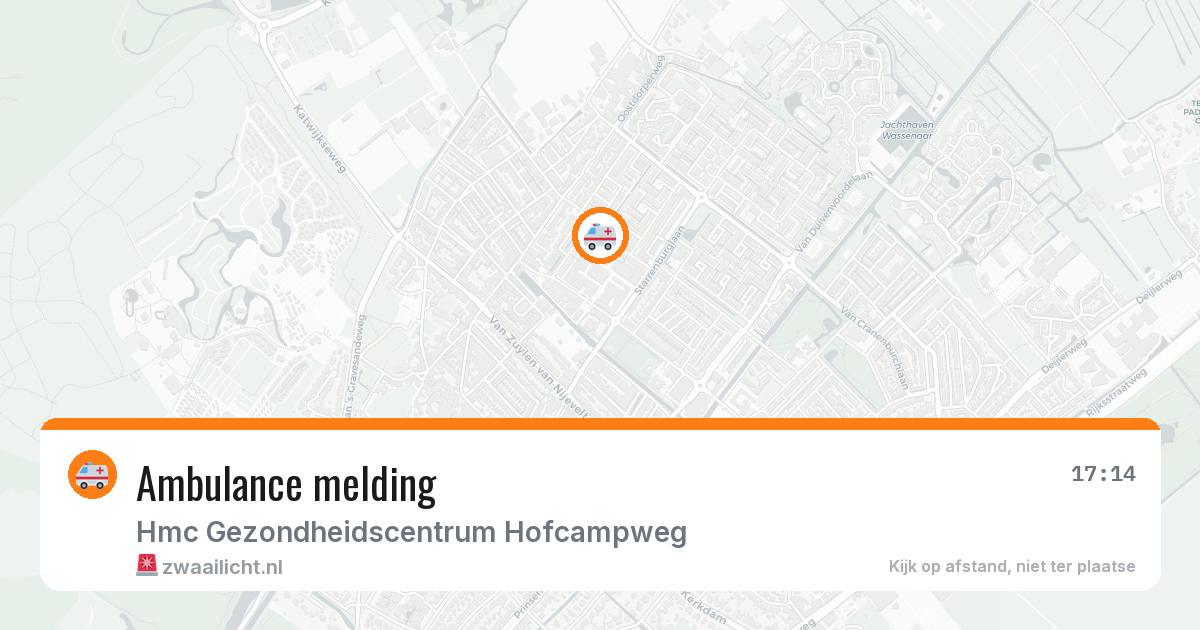 Ambulance melding — 11 feb 2026