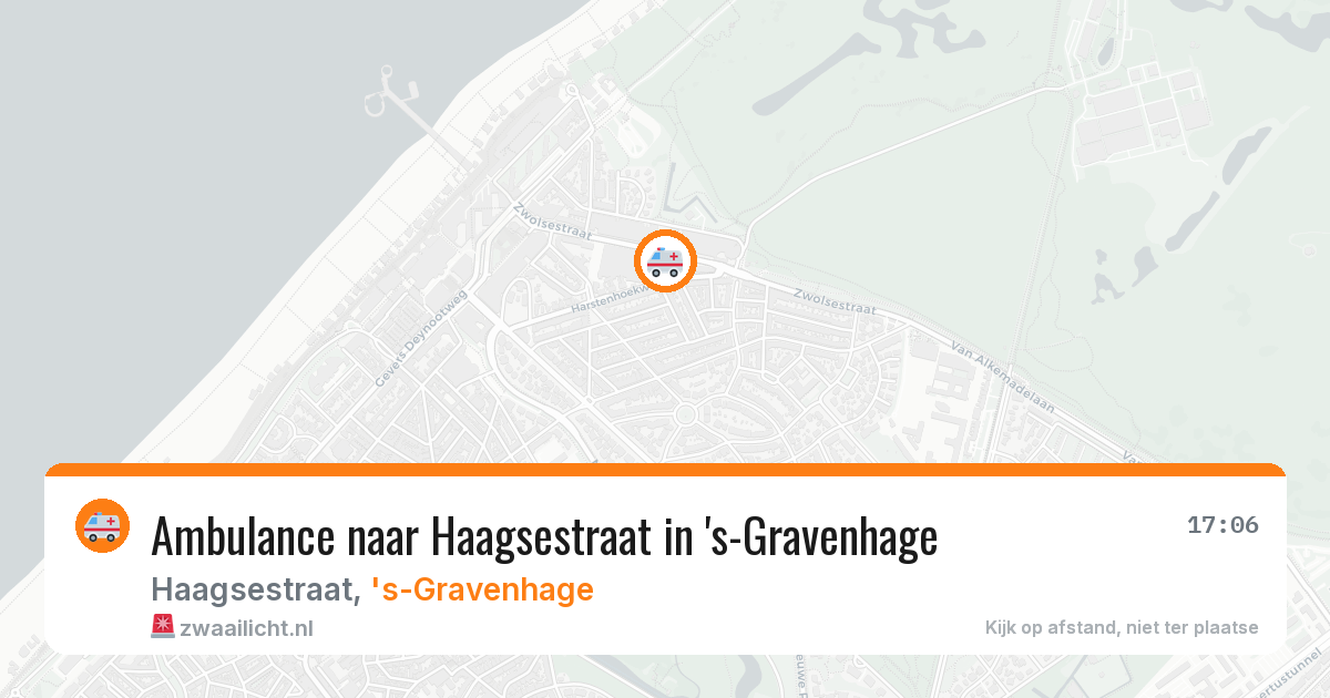 Ambulance naar Haagsestraat in 's-Gravenhage — 12 aug 2026