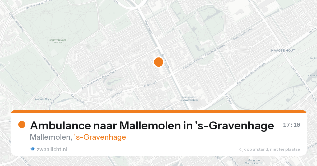 Ambulance naar Mallemolen in 's-Gravenhage — 31 jan 2026