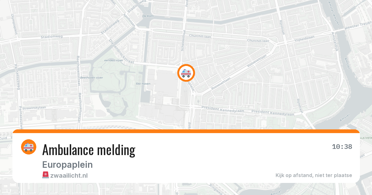 Ambulance melding — 4 jul 2026