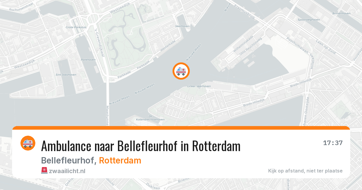 Ambulance naar Bellefleurhof in Rotterdam — 1 apr 2026