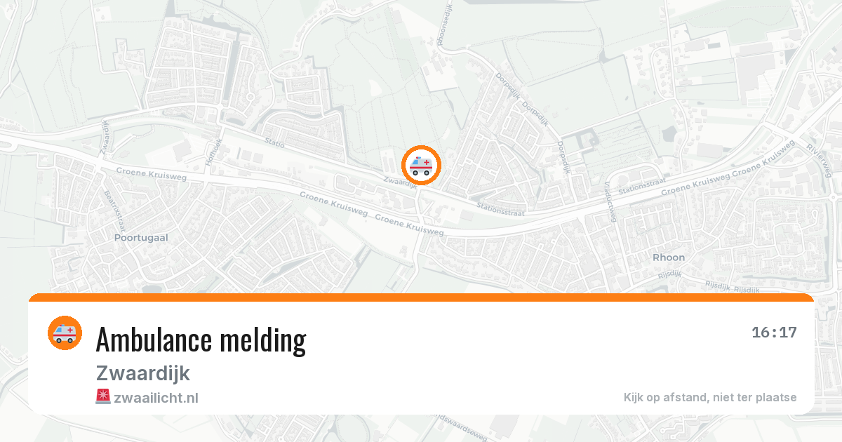 Ambulance melding — 9 jun 2026