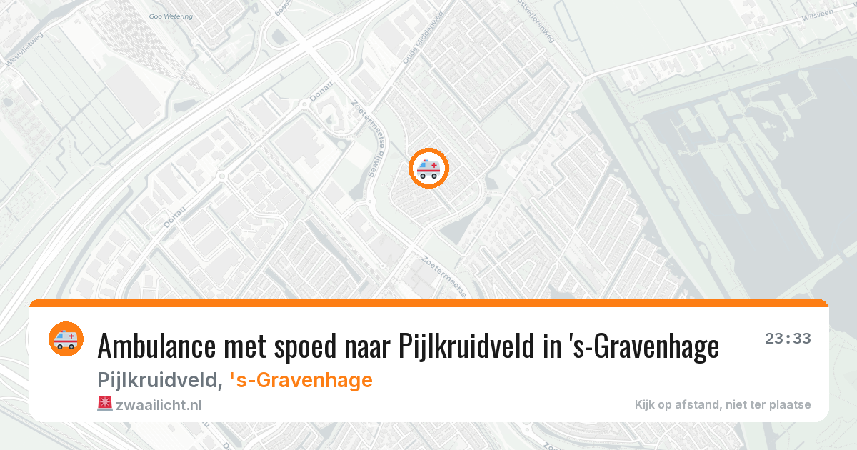 Ambulance met spoed naar Pijlkruidveld in 's-Gravenhage — 5 jun 2026