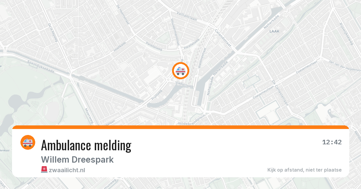 Ambulance melding — 9 feb 2026