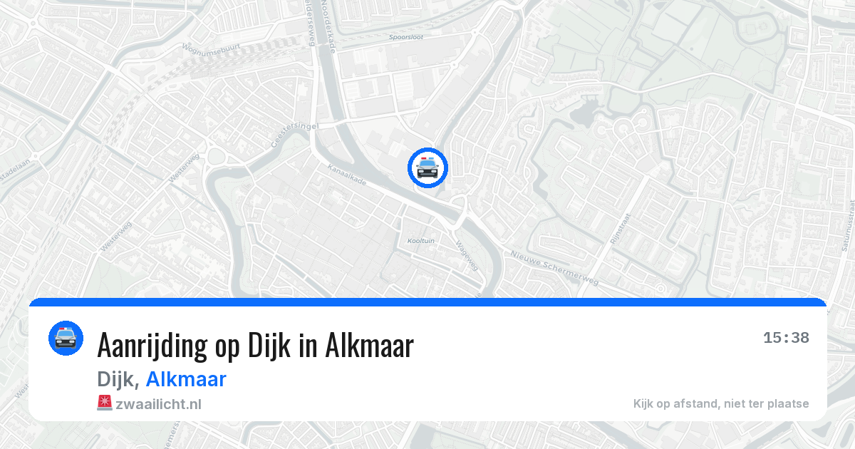 Aanrijding op Dijk in Alkmaar — 6 mei 2026