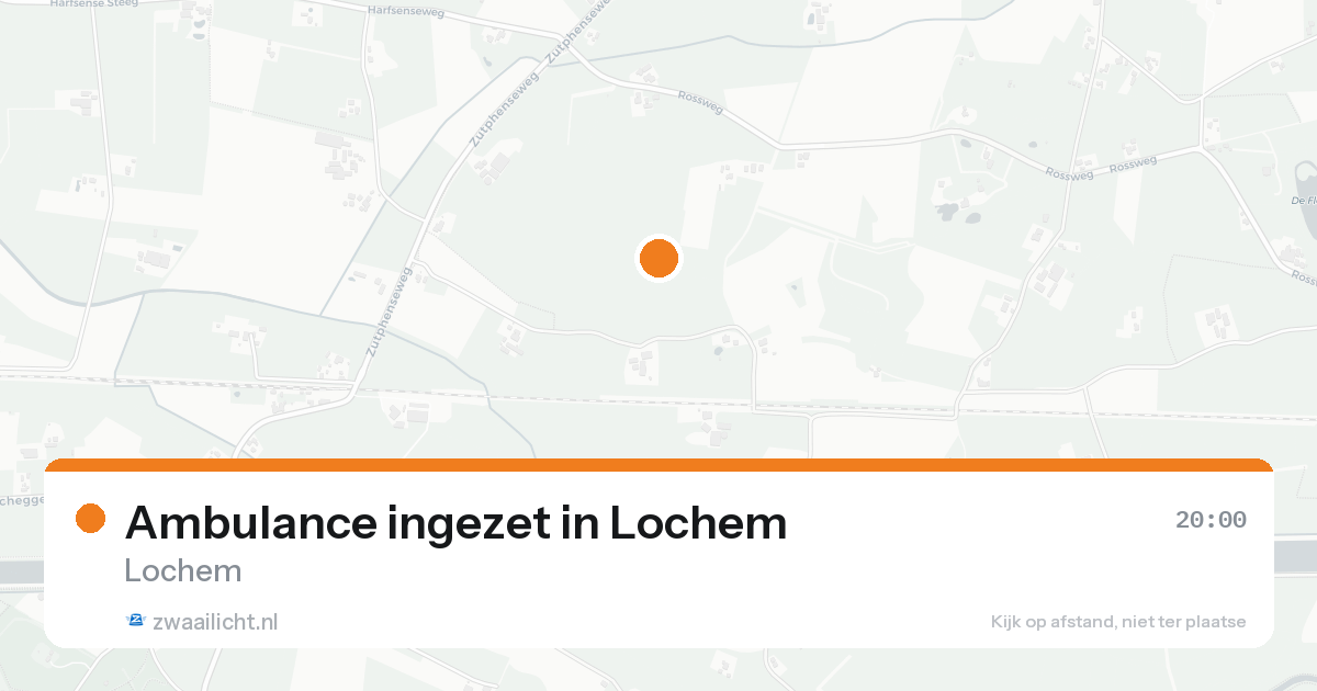 Ambulance ingezet in Lochem — 7 feb 2026