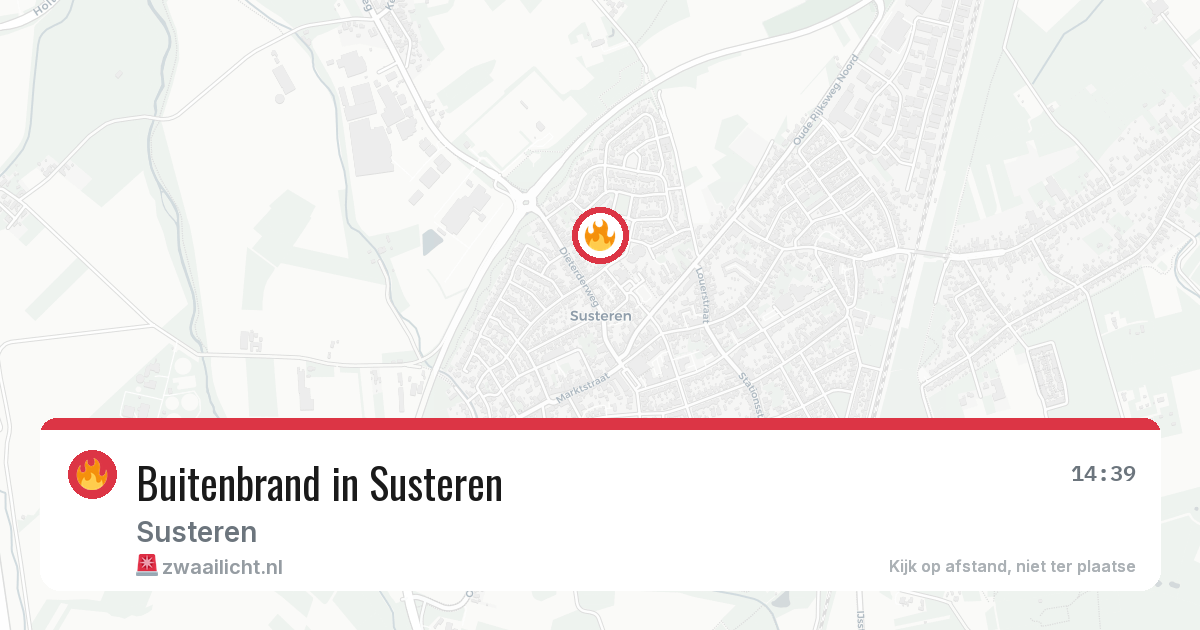 Buitenbrand in Susteren — 20 jul 2026