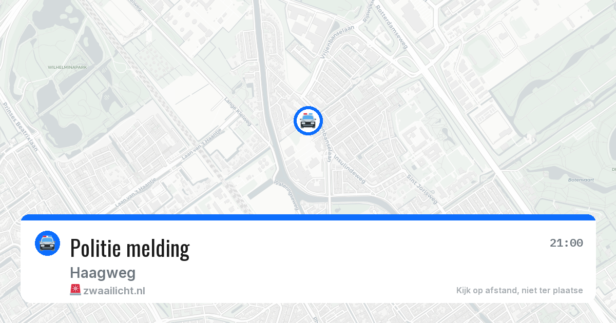 Politie melding — 19 mrt 2026