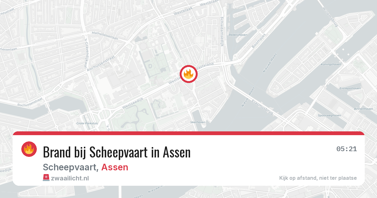 Brand bij Scheepvaart in Assen — 27 jul 2026