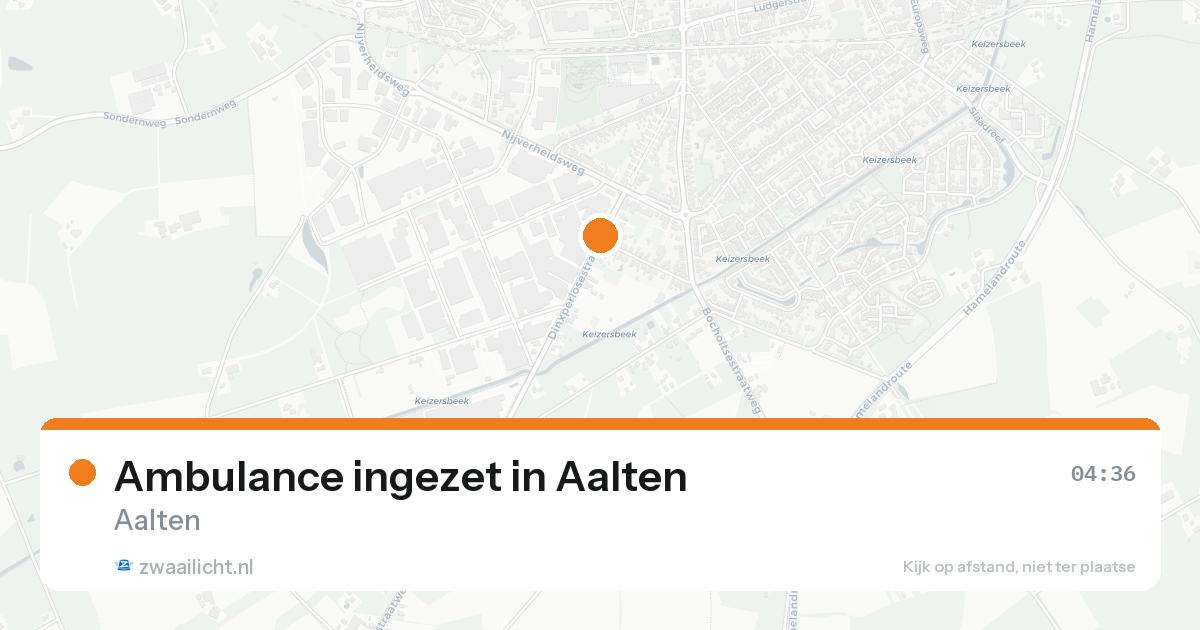 Ambulance ingezet in Aalten — 31 jan 2026