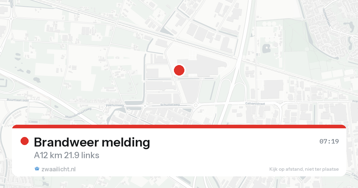 Brandweer melding — 3 jun 2026