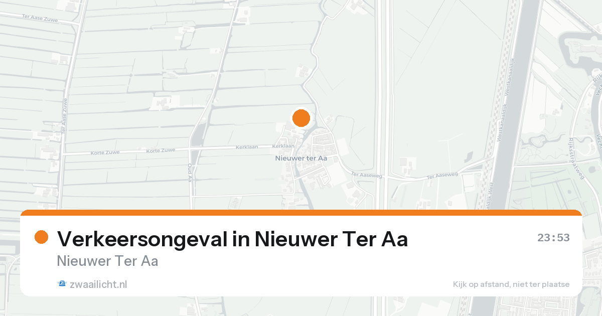 Verkeersongeval in Nieuwer Ter Aa — 30 jan 2026