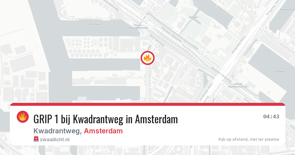 GRIP 1 bij Kwadrantweg in Amsterdam — 9 mei 2026