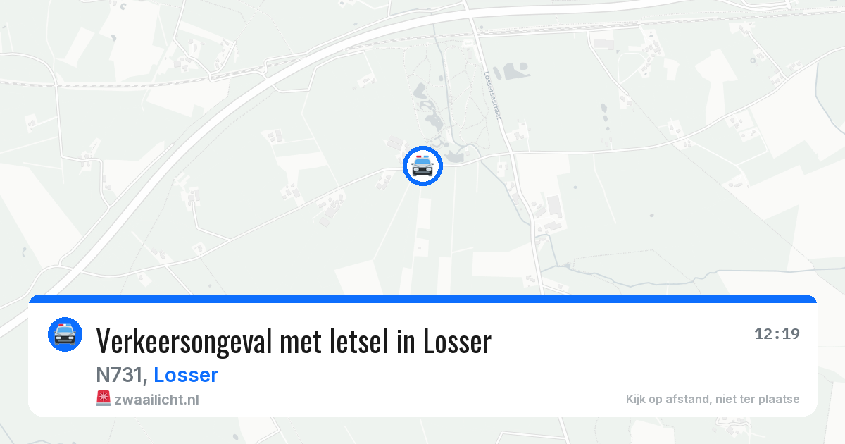 Verkeersongeval met letsel in Losser — 22 mei 2026