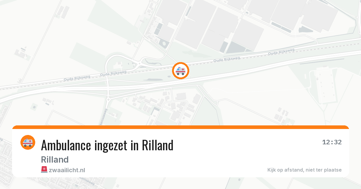 Ambulance ingezet in Rilland — 12 aug 2026