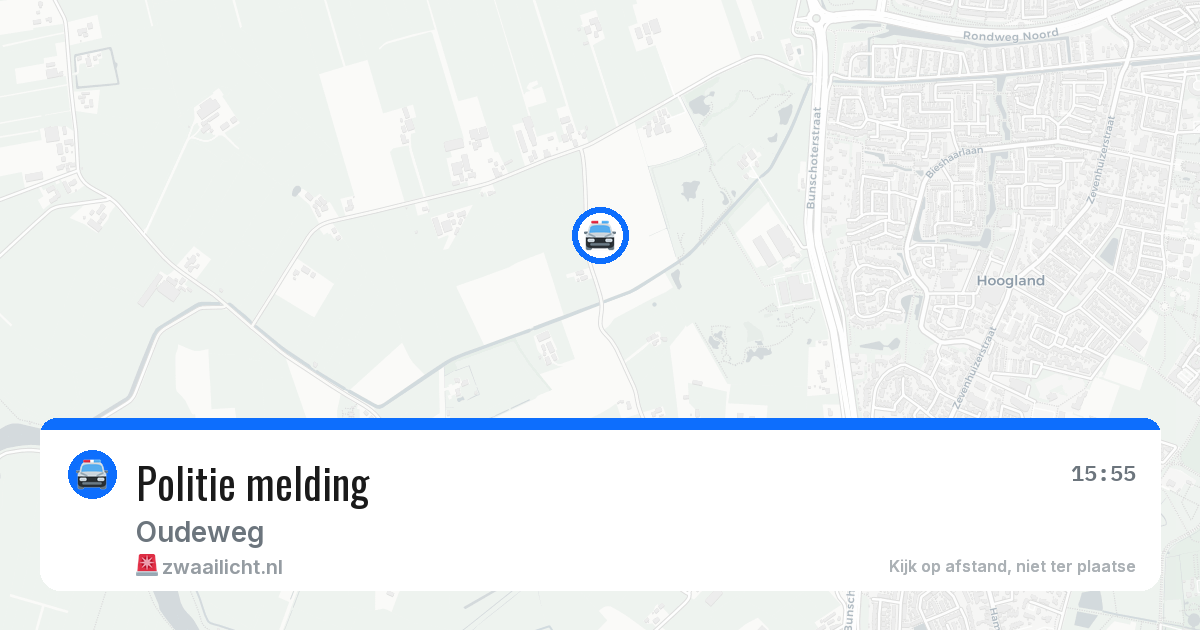 Politie melding — 23 mei 2026