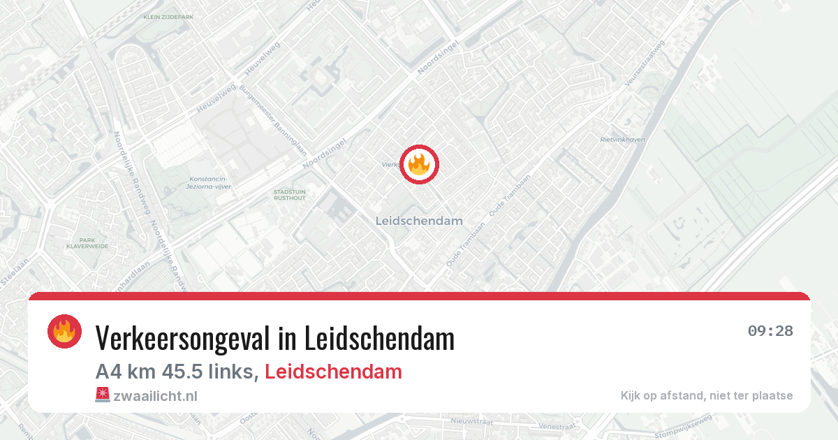 Verkeersongeval in Leidschendam — 8 apr 2026