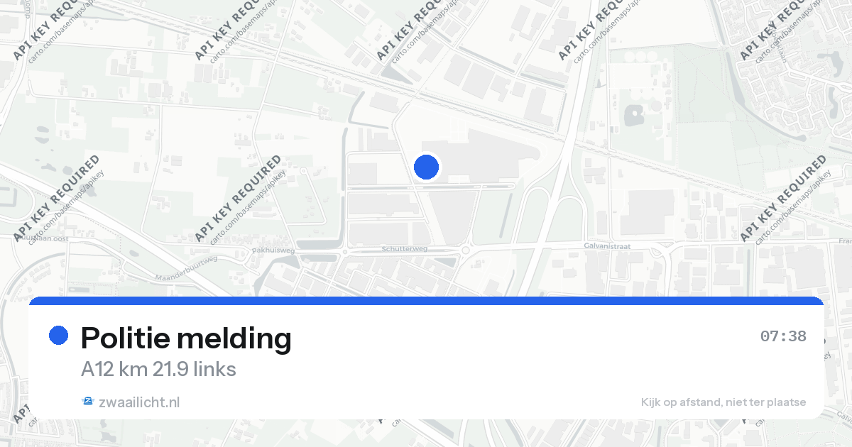 Politie melding — 6 aug 2026
