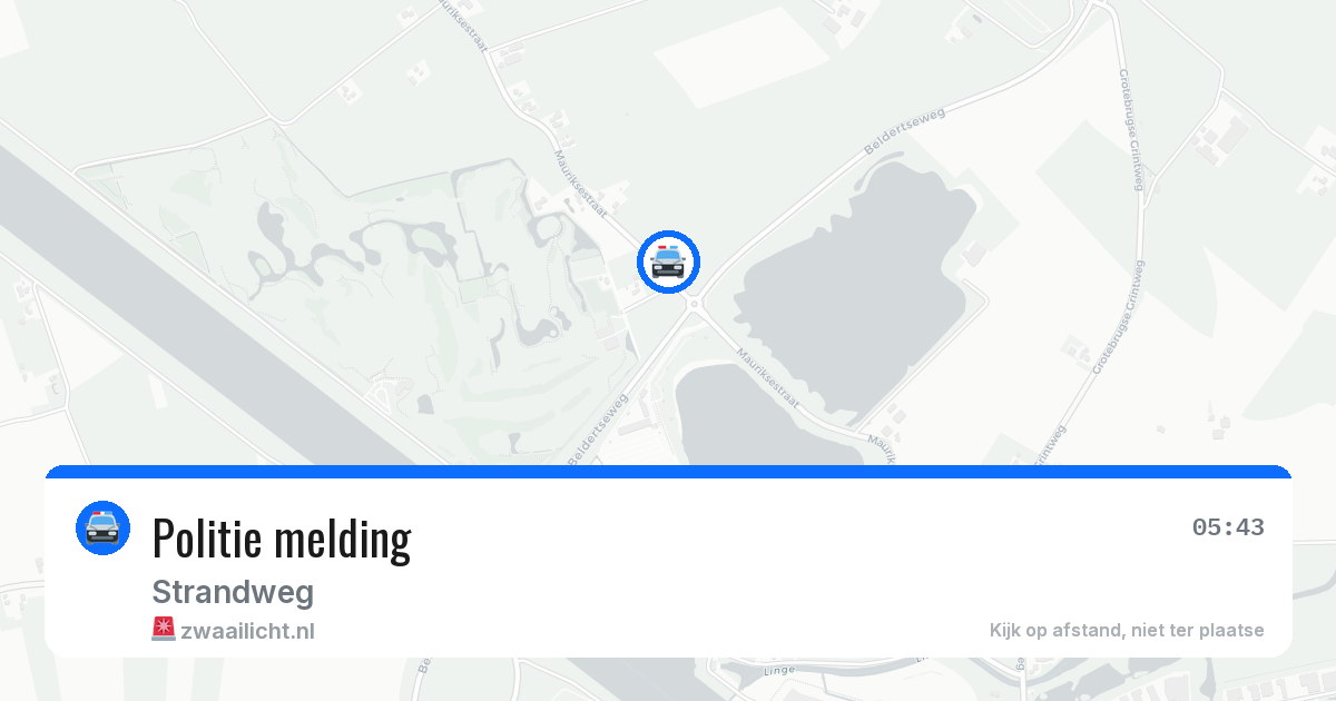 Politie melding — 29 apr 2026