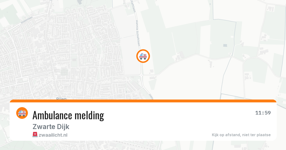 Ambulance melding — 12 jun 2026