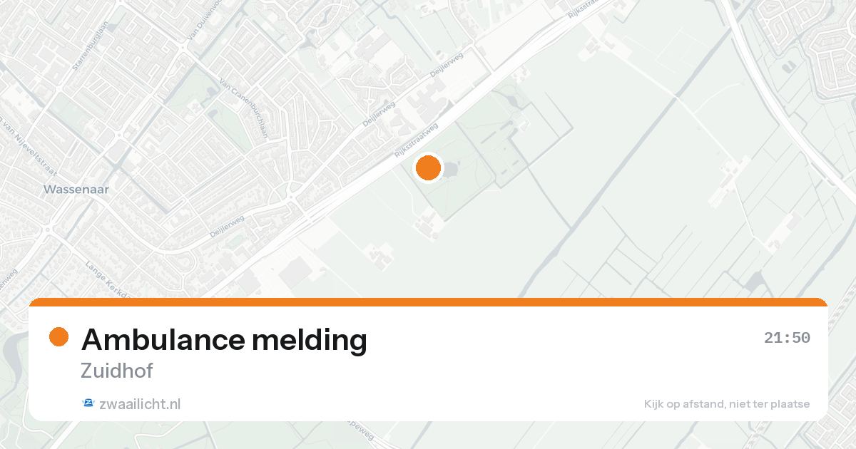 Ambulance melding — 28 mei 2026