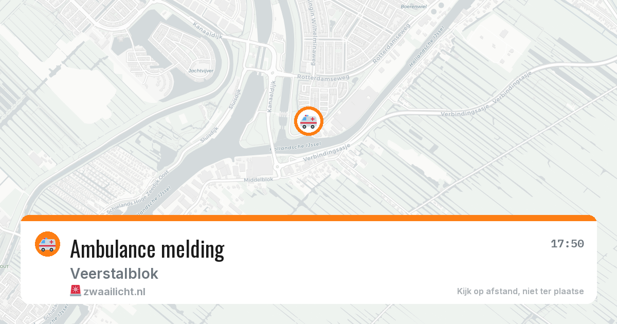 Ambulance melding — 23 apr 2026