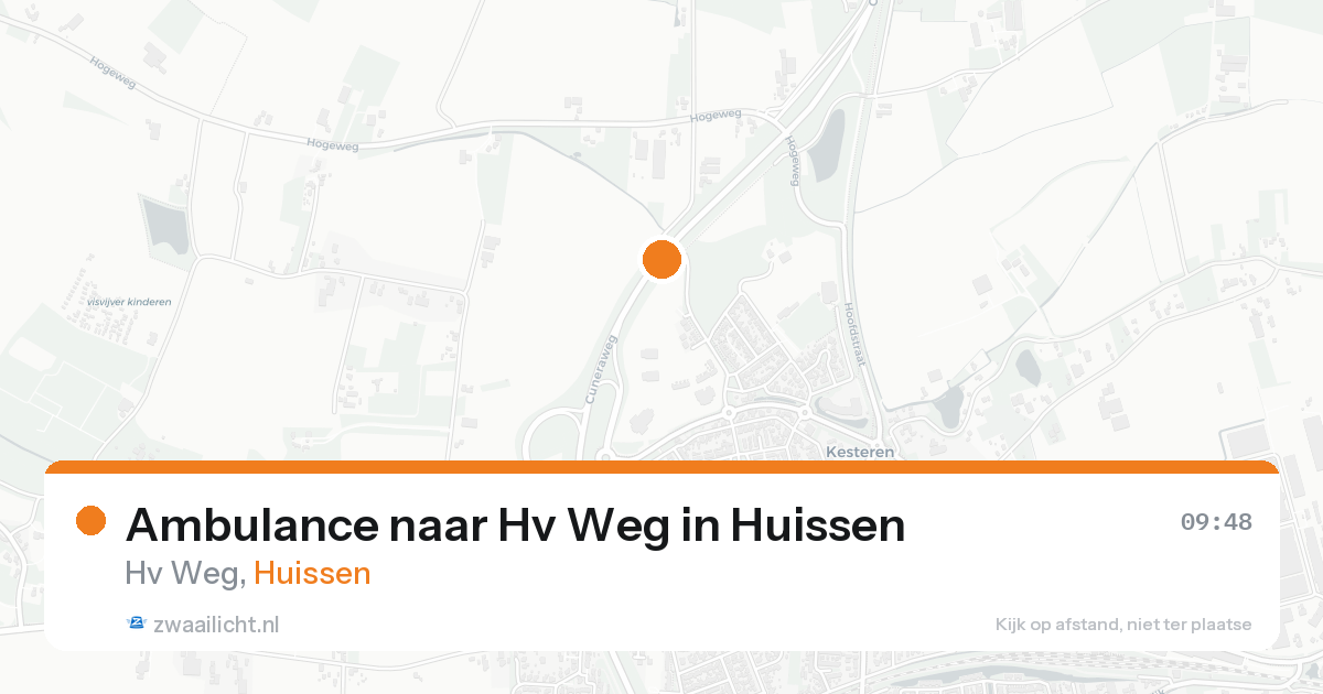 Ambulance naar Hv Weg in Huissen — 7 feb 2026