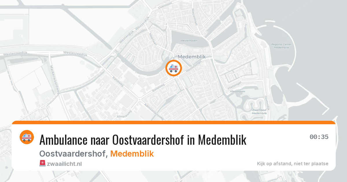 Ambulance naar Oostvaardershof in Medemblik — 27 jun 2026