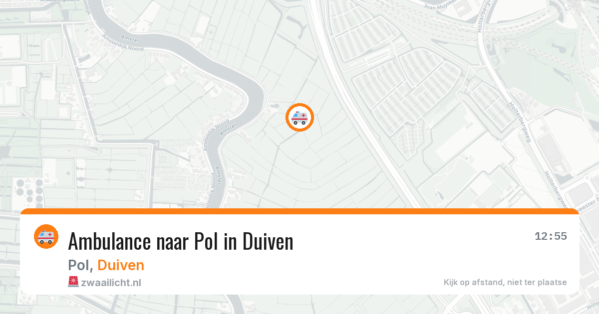 Ambulance naar Pol in Duiven — 17 jul 2026