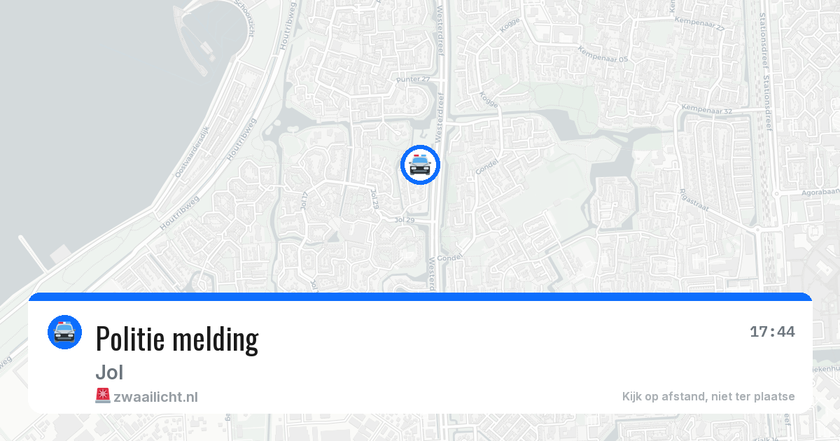 Politie melding — 23 jun 2026
