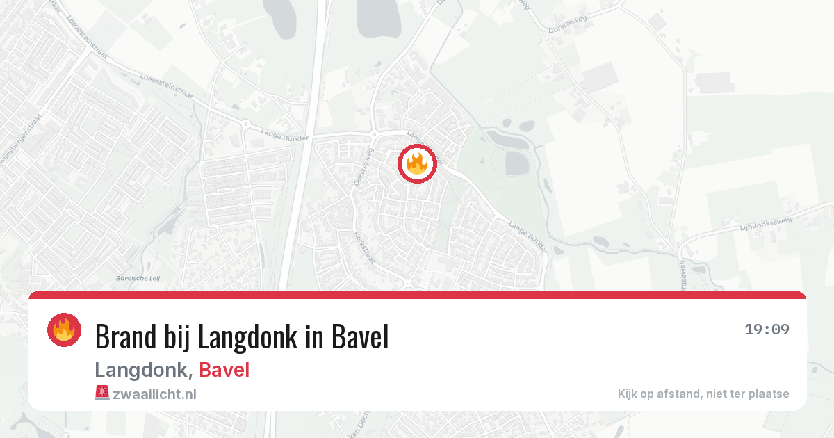 Brand bij Langdonk in Bavel — 28 jun 2026