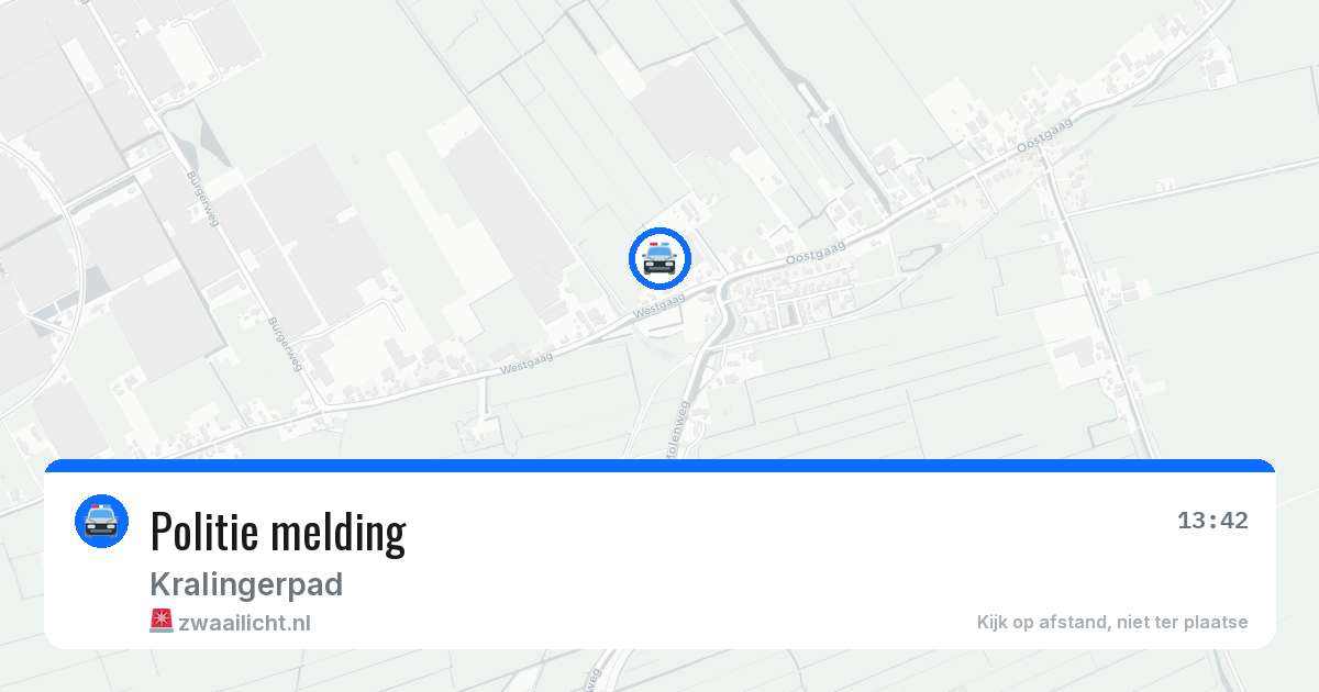 Politie melding — 14 jul 2026