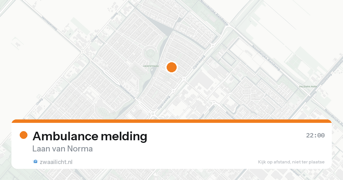 Ambulance melding — 30 jan 2026
