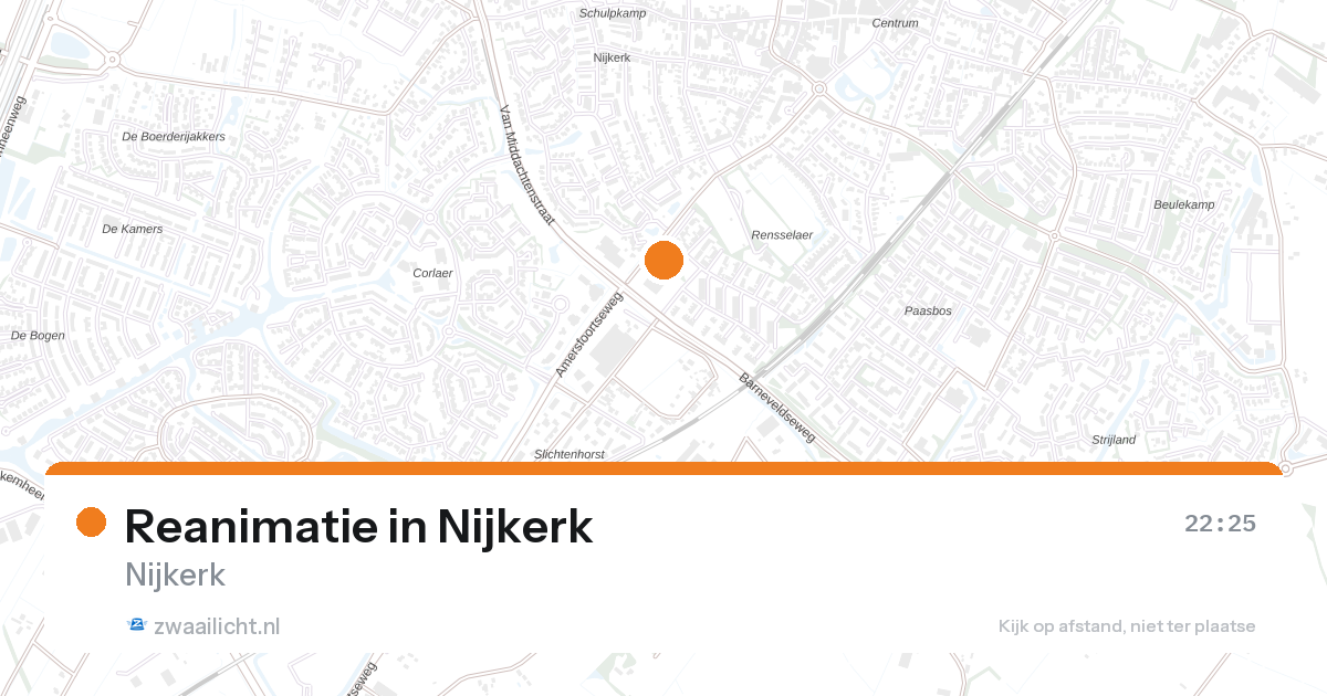 Reanimatie in Nijkerk — 2 mei 2026