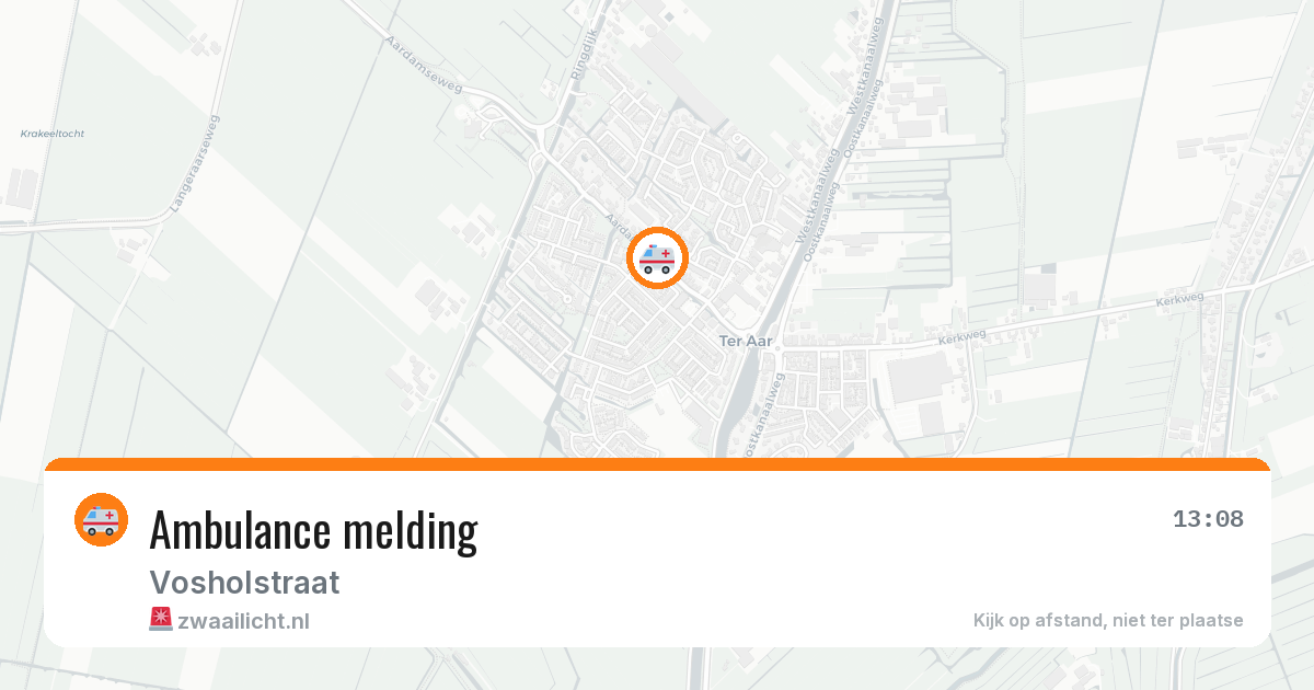 Ambulance melding — 22 jul 2026