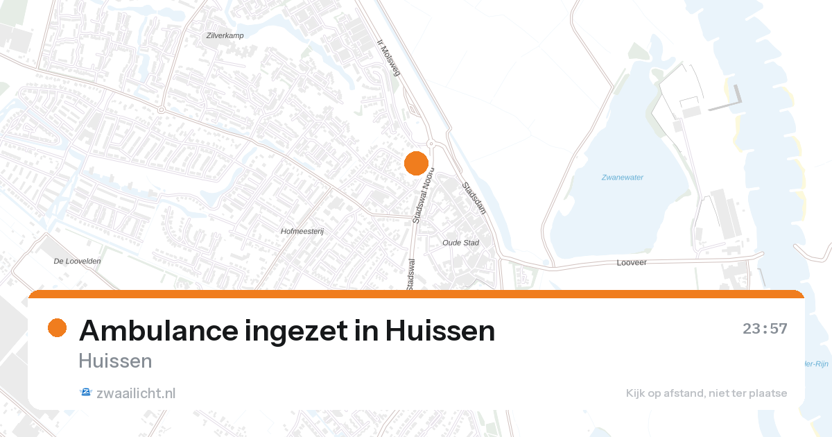 Ambulance ingezet in Huissen — 6 feb 2026