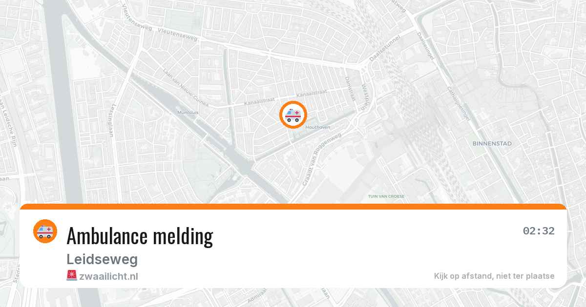 Ambulance melding — 14 jun 2026