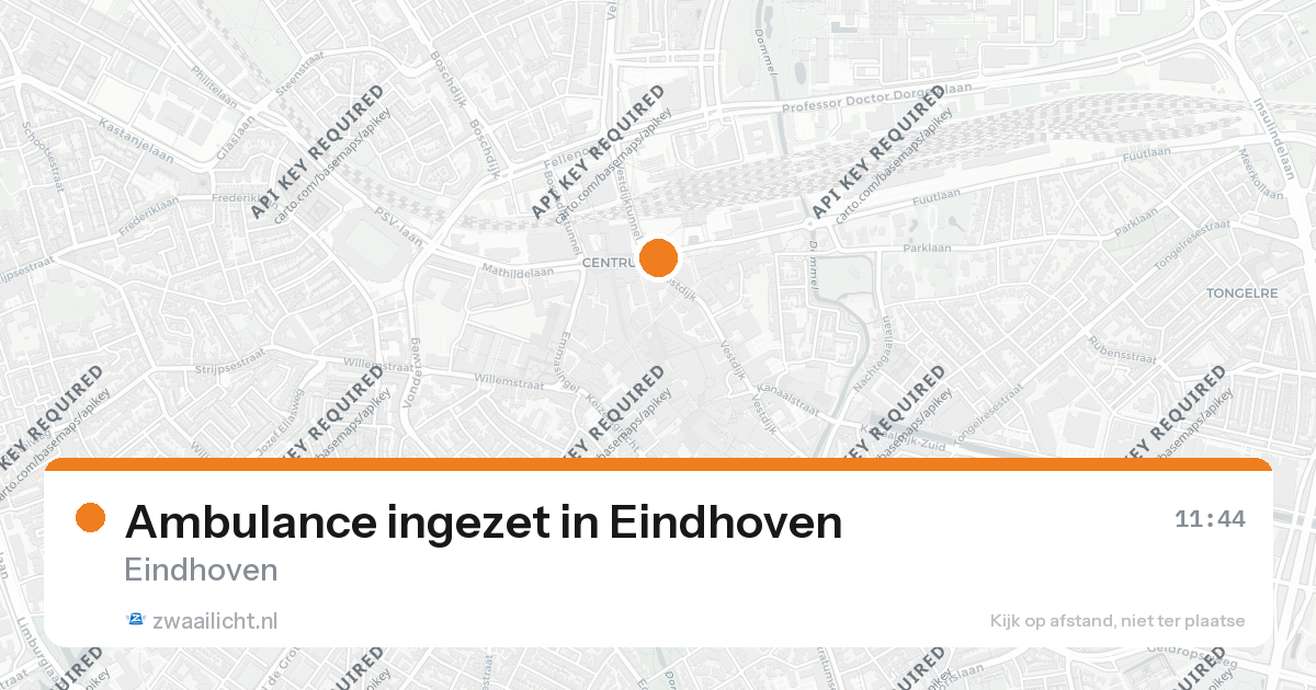Ambulance ingezet in Eindhoven — 9 mrt 2026