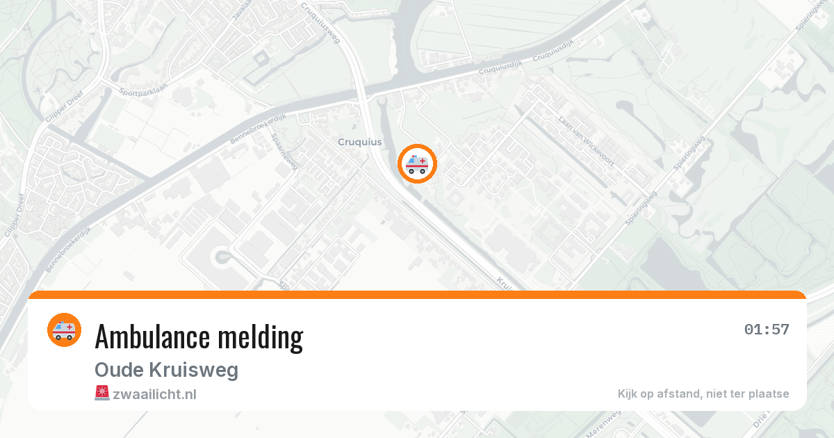 Ambulance melding — 23 feb 2026