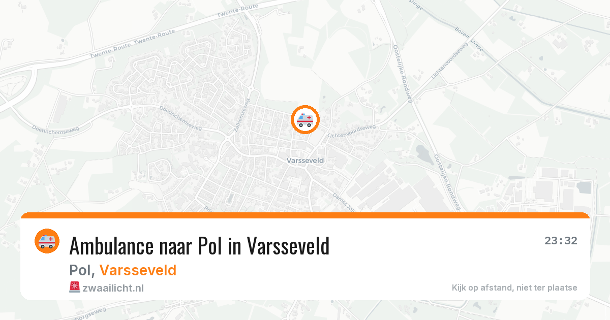 Ambulance naar Pol in Varsseveld — 11 jul 2026