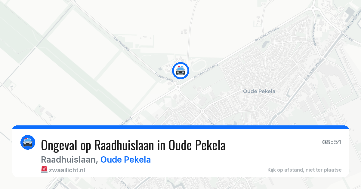 Ongeval op Raadhuislaan in Oude Pekela — 22 apr 2026