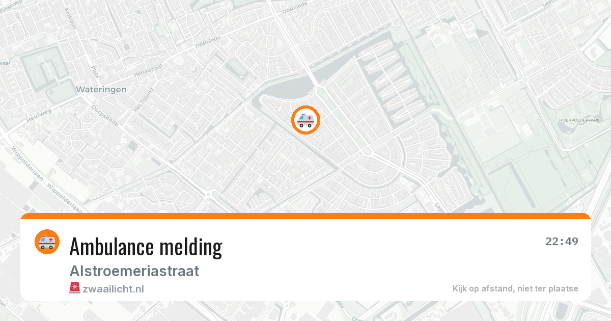 Ambulance melding — 19 jun 2026
