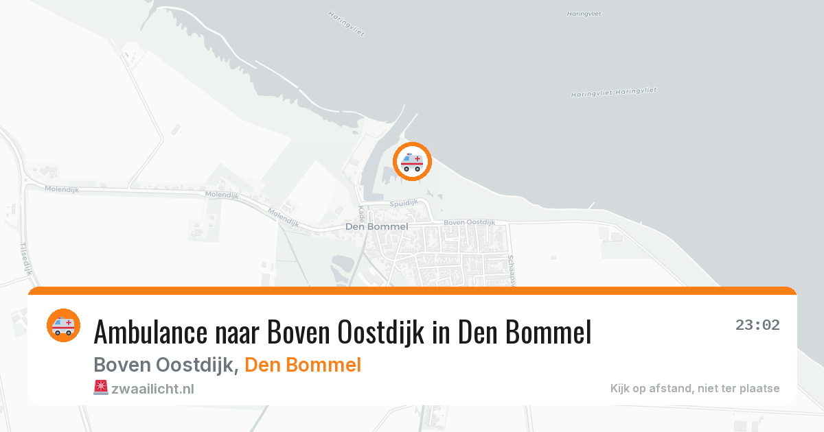 Ambulance naar Boven Oostdijk in Den Bommel — 11 apr 2026