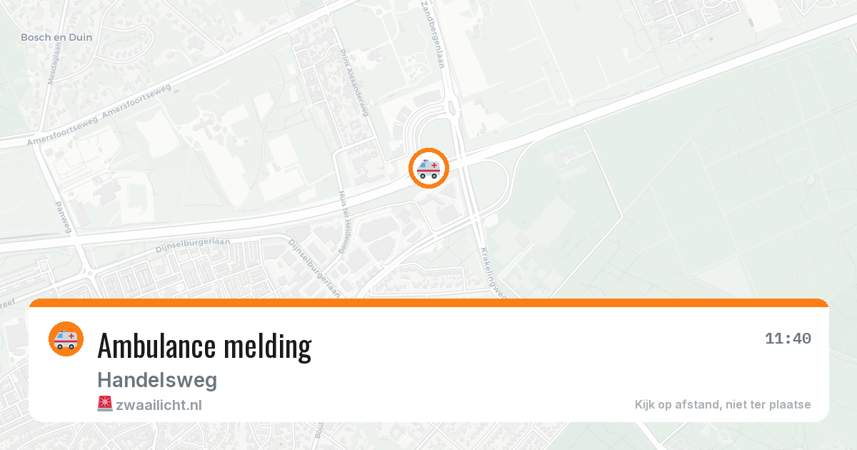 Ambulance melding — 18 jun 2026