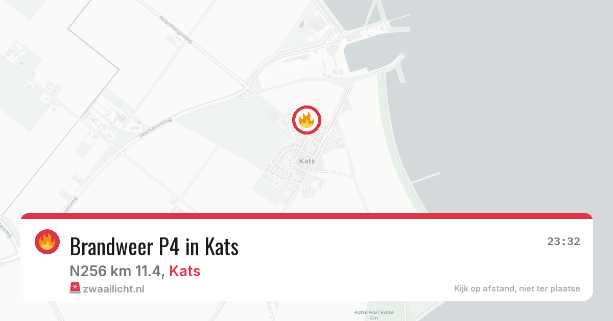 Brandweer P4 in Kats — 12 jun 2026 | 🚨 Zwaailicht.nl