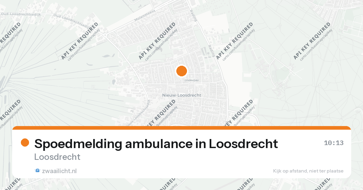 Spoedmelding ambulance in Loosdrecht — 7 feb 2026