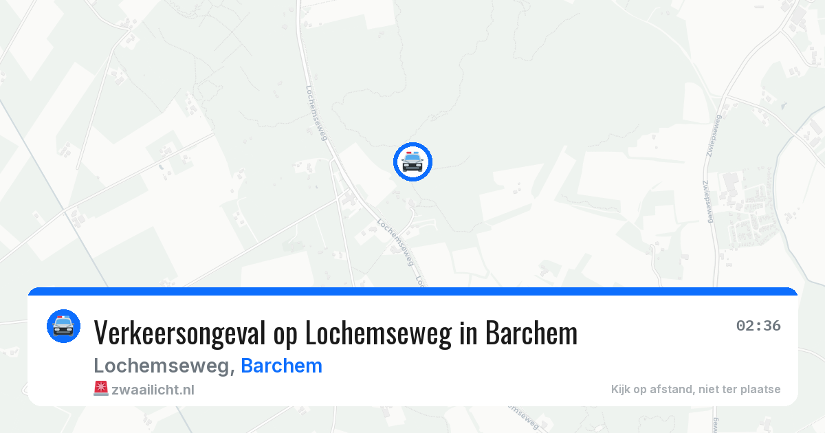Verkeersongeval op Lochemseweg in Barchem — 6 apr 2026