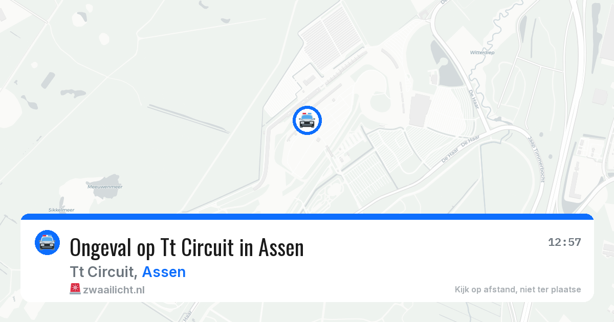 Ongeval op Tt Circuit in Assen — 18 mrt 2026